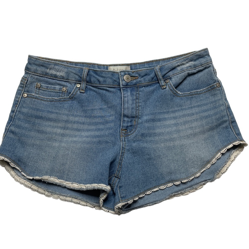 Altar'd State jean shorts with lace trim size 29
